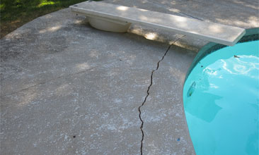 Concrete Pool Deck Repair